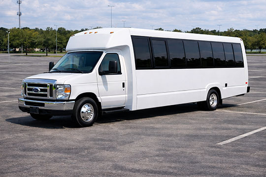25-passenger minibus for rental in Odessa, TX